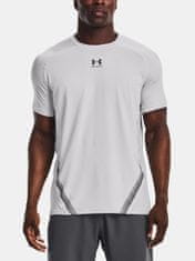 Under Armour Tričko UA HG Armour Nov Fitted SS-GRY M