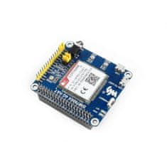 Waveshare HAT pre Raspberry Pi so SIM7600E-H LTE CAT4 4G / 3G / 2G / GSM / GPRS / GNSS