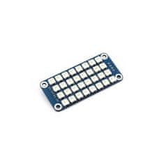 Waveshare Pravý farebný RGB LED displej pre Raspberry Pi s WS2812B