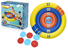 Lean-toys Bestway 52566 Nafukovacia hra do bazéna Arcade Shield, Frisbee 140 cm