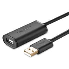 shumee Aktívny predlžovací kábel USB 2.0 480Mbps 5m čierny