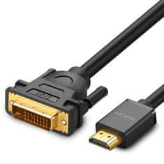 shumee Adaptérový kábel DVI - HDMI FHD 60Hz 1,5m čierny