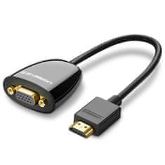 shumee Adaptérový kábel z HDMI samec na VGA samicu FHD čierny