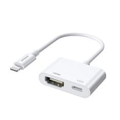 shumee iPhone Lightning to HDMI FullHD + Lightning adaptér, biely