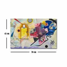 Wallity Reprodukcia obrazu Vasilij Kandinskij 117 45 x 70 cm