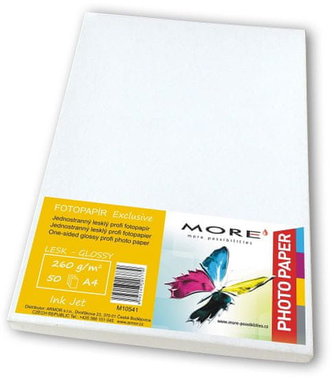 Fotopapier 50 listov, 260g/m2, glossy, Ink Jet