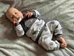 NEW BABY Dojčenské bavlnené tepláčky New Baby Ježko 56 (0-3m)