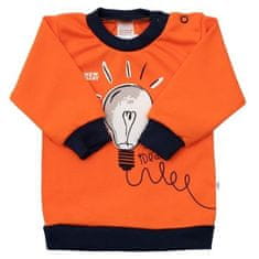 NEW BABY Dojčenské bavlnené tričko New Baby Happy Bulbs 74 (6-9m)