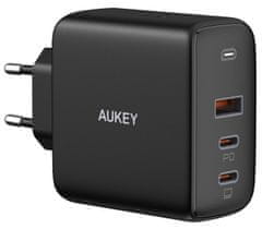 Aukey PA-B6S Sieťová nabíjačka 90W 3XUSB PD 3.0