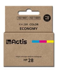 shumee Inkoustová kazeta ACTIS KH-28R (náhrada HP 28 C8728A; standardní; 21 ml; barevná)