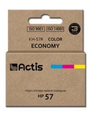 shumee Inkoustová kazeta ACTIS KH-57R (náhrada HP 57 C6657A; standardní; 18 ml; barevná)