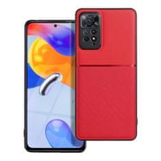 FORCELL Silikónové puzdro Noble pre Xiaomi Redmi Note 11 Pro / 11 Pro 5G červené