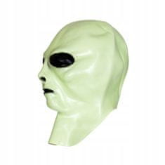 Korbi Profesionálna latexová maska Alien Glow in Dark