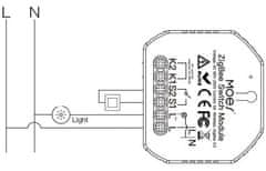 Moes ZigBee Junction Relay funguje bez N