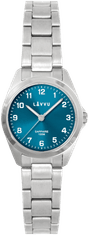 LAVVU Strieborné dámske titánové hodinky EINA so 100M vodotesnosťou a zafírovým sklom