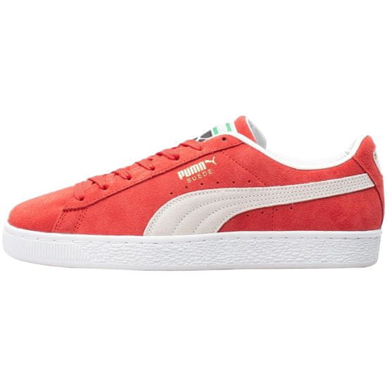 Puma Obuv červená Suede Classic Xxi