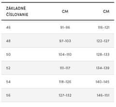 Fransa Modré dámske skrátené nohavice Fransa XL