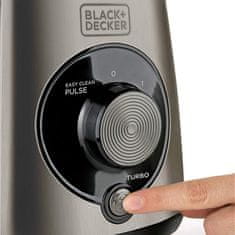 Black+Decker Mixér Black+Decker, BXJB1000E, stolný, 4 odnímateľné nože z nerez ocele, pulzné funkcie, turbo funkcie, 1,5 L sklenená nádoba