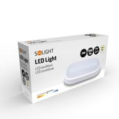 Solight Solight LED vonkajšie osvetlenie oválne, 20W, 1500L, 4000K, IP54, 26cm WO749