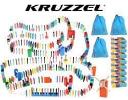 Kruzzel Drevené domino farebné 1080 ks Kruzzel 9397