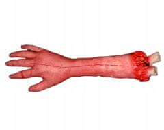 Korbi Umelá odrezaná ruka s kosťou, Halloween horor