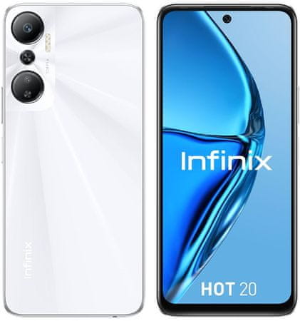 Infinix Hot 20 NFC, 6GB/128GB, Legend White - použité | MALL.SK