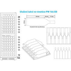 Philco Vstavaná vinotéka PW 166 GD