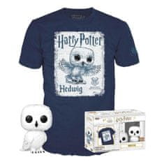 Funko POP & Tee: Harry Potter - Hedwig (veľkosť L)