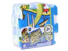 Stamp Penové puzzle podložka Závodná dráha 31x31 ZA3150