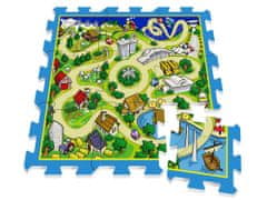 Stamp Penové puzzle podložka Závodná dráha 31x31 ZA3150