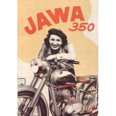 Retro Cedule Ceduľa Jawa 350 Plagát