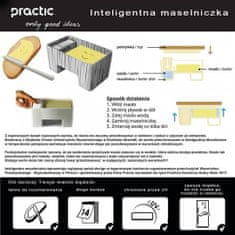 Practic Inteligentný vodný automat s nožom v sivej farbe