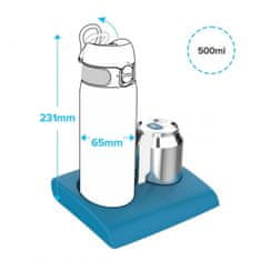 ion8 Termoska Thermal Bottle 500Ml Double Wall Grey