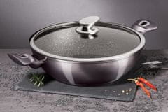 Berlingerhaus 28 cm žulový hrniec Wok Berlinger Haus Bh-7111 Carbon Pro