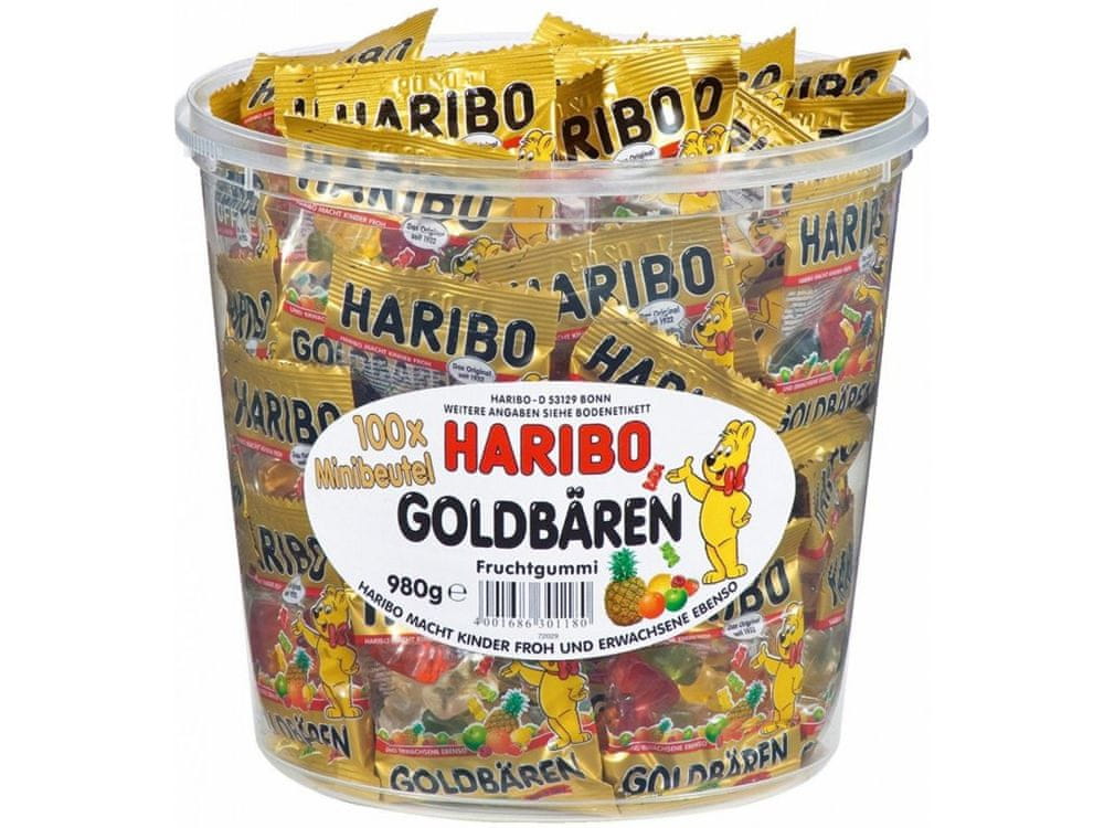 Haribo zlatý medvedík 100 x 9,8 g