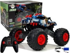 Lean-toys Terénne auto Veľké kolesá Dinosaurus na diaľkové ovládanie 2.4G