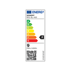 Sonoff B02-BL-A60 Smart inteligentná žiarovka E27 9W