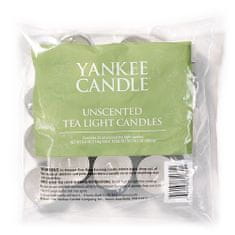 Yankee Candle Sviečky čajové , Bez vône, 25 ks