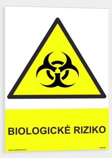 Traiva Biologické riziko Hliník 148 x 210 mm (A5) tl. 2 mm - Kód: 00213