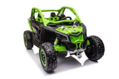 Lean-toys Nabíjací kočík Can-am RS DK-CA001 Green