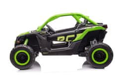 Lean-toys Nabíjací kočík Can-am RS DK-CA001 Green