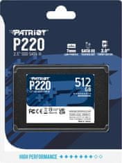 Patriot P220 - 512GB (P220S512G25)