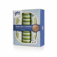 XKKO Organic Bavlnené plienky Staré časy - Lipa, 70x70, (3ks)