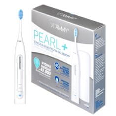 Vitammy PEARL+ White Sonická zubná kefka s funkciou čistenia, bielenia a masáže