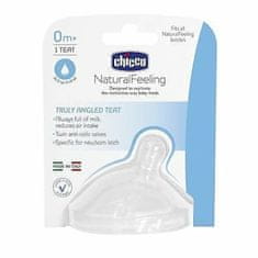 Chicco Natural Feeling náhradný cumlík na dojčenskú fľašu 0m+