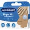 Salvequick Finger Mix Náplasť na prsty vodeodolná - mix, 18 ks