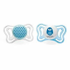 Chicco Physio Forma Light upokojujúce cumlíky, 2ks, modrá, 2-6m