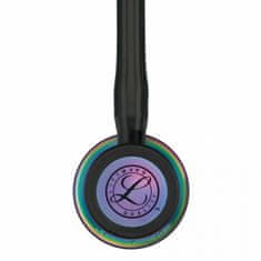 Littmann 3M Cardiology IV 6165 Rainbow Finish, kardiologický stetoskop, čierny