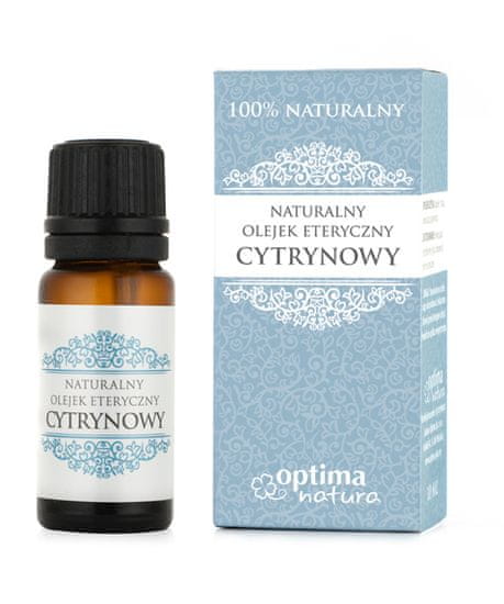 Optima Natura Prírodný esenciálny olej, Citrónový, 10 ml