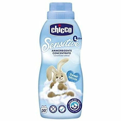 Chicco Sweet Talcum, Aviváž na ošetrenie detského oblečenia, 750ml, 0m+